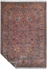 Handknuten Ariana Oriental Ziegler/Kazak rug, 258 x 171 cm, featuring intricate traditional patterns and rich colors.
