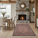Handknuten Ariana Oriental rug by Orientmattor, Ziegler/Kazak style, 258x171 cm with intricate patterns and vibrant colors.
