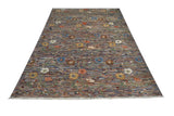 Handwoven Ariana Oriental Ziegler/Kazak rug in cream and red, size 269x177 cm, crafted by Orientmattor.
