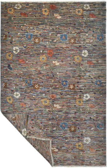 Handwoven Ariana Oriental Ziegler/Kazak rug, 269x177 cm, from Orientmattor, showcasing intricate patterns and rich colors.