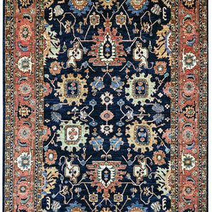 Handknuten Ariana Oriental Ziegler/Kazak rug, 271x185 cm, featuring intricate traditional patterns and vibrant colors.