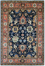 Handknuten Ariana Oriental Ziegler/Kazak rug, 271x185 cm, featuring intricate traditional patterns and vibrant colors.