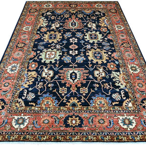 Handwoven Ariana Oriental Ziegler/Kazak rug by Orientmattor, 271 x 185 cm, showcasing intricate traditional patterns.
