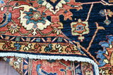 Handwoven Ariana Oriental Ziegler/Kazak rug by Orientmattor, 271x185 cm, featuring traditional geometric patterns and rich colors.
