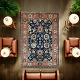 Handknuten Ariana Oriental Ziegler/Kazak rug by Orientmattor, 271 x 185 cm, showcasing intricate traditional patterns and rich colors.