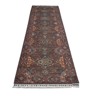 Handwoven Ariana Oriental Ziegler/Kazak rug from Orientmattor, 275x81 cm, showcasing intricate patterns and rich colors.