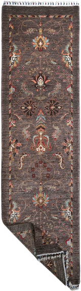 Handwoven Ariana Oriental Ziegler/Kazak rug, 275x83 cm, featuring intricate patterns and rich colors from Orientmattor.