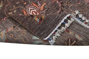 Handknuten Ariana Oriental Ziegler/Kazak rug by Orientmattor, 275 x 83 cm, featuring intricate traditional patterns and warm colors.