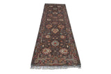 Handwoven Ariana Oriental rug from Orientmattor, Ziegler/Kazak style, 283 x 85 cm with intricate patterns and rich colors.