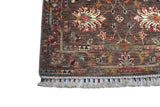 Handwoven Ariana Oriental rug in Ziegler/Kazak style, 283x85 cm, with intricate patterns and warm colors from Orientmattor.