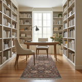 Orientmattor Ariana Oriental handknuten Ziegler/Kazak rug, 283x85 cm with intricate patterns and rich colors.