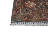 Handwoven Ariana Oriental Ziegler/Kazak rug, 283 x 89 cm, with intricate patterns and warm colors from Orientmattor.