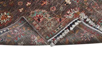 Handwoven Ariana Oriental Ziegler/Kazak rug, 283 x 89 cm, with intricate patterns and rich colors, by Orientmattor.