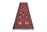 Handknuten Ariana Oriental Ziegler/Kazak rug, 288x80 cm, featuring intricate patterns and vibrant colors, by Orientmattor.