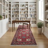 Handwoven Ariana Oriental Ziegler/Kazak rug from Orientmattor, 288x80 cm, featuring intricate traditional patterns.