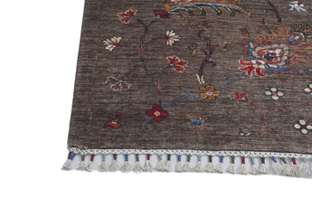 Handwoven Ariana Oriental Ziegler/Kazak rug, 288 x 86 cm, featuring intricate traditional patterns from Orientmattor.