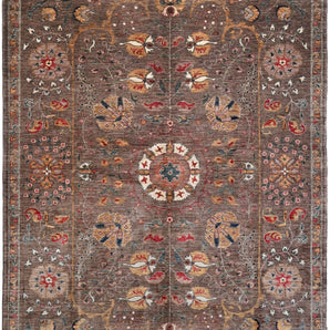 Handwoven Ariana Oriental Ziegler/Kazak rug by Orientmattor, 290x205 cm with intricate design and vibrant colors.