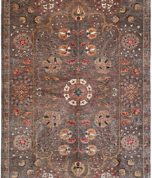 Handwoven Ariana Oriental Ziegler/Kazak rug by Orientmattor, 290x205 cm with intricate design and vibrant colors.