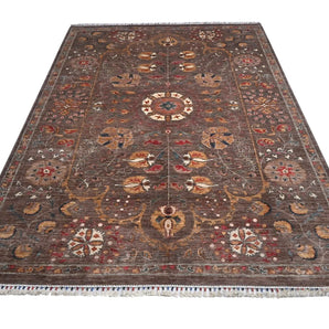 Handwoven Ariana Oriental Ziegler/Kazak rug, 290x205 cm, with intricate patterns and rich colors, from Orientmattor.