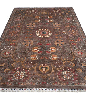 Handwoven Ariana Oriental Ziegler/Kazak rug, 290x205 cm, with intricate patterns and rich colors, from Orientmattor.