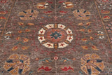 Handknuten Ariana Oriental Ziegler/Kazak rug, 290x205 cm, with intricate traditional patterns and rich colors.
