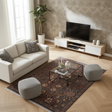 Handwoven Ariana Oriental Ziegler/Kazak rug by Orientmattor, 290x205 cm, featuring intricate traditional patterns and rich colors.