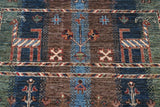 Handwoven Ariana Oriental Ziegler/Kazak rug, 290x78 cm, from Orientmattor, showcasing intricate patterns and rich colors.