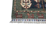 Handwoven Ariana Oriental Ziegler/Kazak rug from Orientmattor, 290x78 cm, showcasing intricate patterns and vibrant colors.