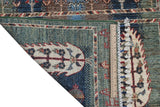 Handknuten Ariana Oriental Ziegler/Kazak rug from Orientmattor, 290x78 cm with intricate patterns and rich colors.