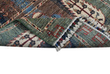 Handwoven Ariana Oriental Ziegler/Kazak rug in natural tones, 290x78 cm, by Orientmattor, showing intricate traditional patterns.