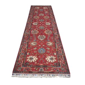 Handknuten Ariana Oriental rug in Ziegler/Kazak style, 290 x 81 cm, featuring intricate patterns and rich colors from Orientmattor.