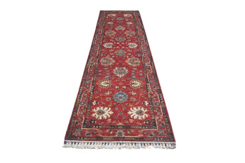 Handknuten Ariana Oriental rug in Ziegler/Kazak style, 290 x 81 cm, featuring intricate patterns and rich colors from Orientmattor.