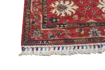 Handwoven Ariana Oriental Ziegler/Kazak rug in natural colors, measuring 290 x 81 cm, by Orientmattor.