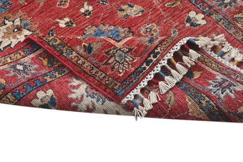 Handwoven Ariana Oriental Ziegler/Kazak rug by Orientmattor, 290 x 81 cm, featuring intricate traditional patterns.