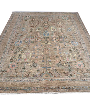 Handwoven Ariana Oriental Ziegler/Kazak rug, 297x203 cm by Orientmattor, featuring intricate traditional patterns.