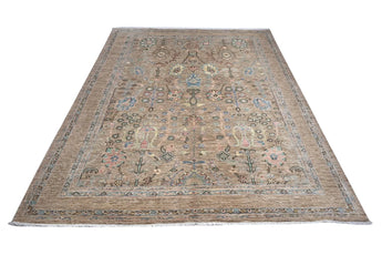 Handwoven Ariana Oriental Ziegler/Kazak rug, 297x203 cm by Orientmattor, featuring intricate traditional patterns.