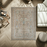 Orientmattor handknuten Ariana Oriental matta, Ziegler/Kazak style, 297x203 cm with intricate patterns and rich colors.