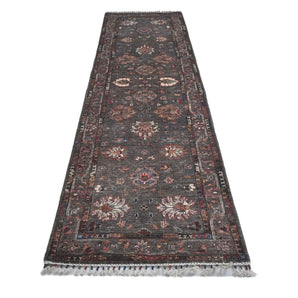 Handknuten Ariana Oriental Ziegler/Kazak rug, 301 x 85 cm, with intricate patterns in warm tones, from Orientmattor.