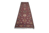 Handwoven Ariana Oriental Ziegler/Kazak rug, 314x85 cm, with intricate patterns and rich colors, by Orientmattor.