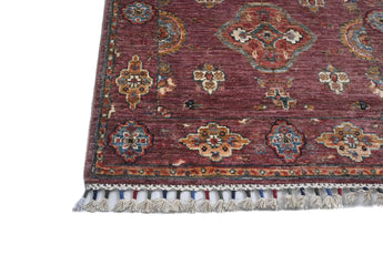 Handknuten Ariana Oriental Ziegler/Kazak rug, 314x85 cm, detailed patterns in warm tones, from Orientmattor.