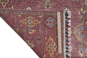 Handknuten Ariana Oriental Ziegler/Kazak rug, 314 x 85 cm, with intricate patterns and rich colors, from Orientmattor.