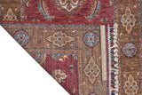 Handwoven Ariana Oriental Ziegler/Kazak rug by Orientmattor, 318 x 86 cm, featuring intricate traditional patterns and rich colors.