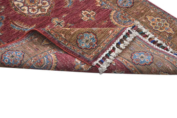 Handwoven Ariana Oriental Ziegler/Kazak rug, 318x86 cm, with intricate patterns and rich colors, from Orientmattor.