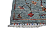 Handwoven Ariana Oriental Ziegler/Kazak rug from Orientmattor, 373 x 87 cm, featuring intricate patterns and rich colors.