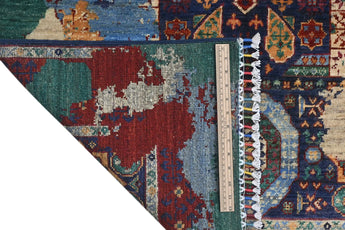 Handwoven Orientmattor Ziegler/Kazak contrast Oriental rug, 150x100 cm with intricate patterns and rich colors.