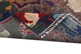 Handwoven Ziegler/Kazak contrast oriental rug, 173 x 123 cm, with intricate patterns and vibrant colors from Orientmattor.
