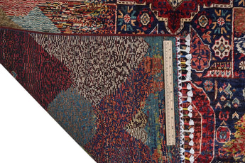 Handwoven Oriental rug with Ziegler/Kazak design, 191x127 cm, featuring contrast colors and intricate patterns from Orientmattor.