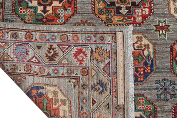 Handknuten Filpa Oriental Ziegler/Kazak rug, 204 x 148 cm, featuring intricate patterns and vibrant colors, by Orientmattor.