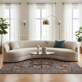 Handwoven Filpa Oriental Ziegler/Kazak rug by Orientmattor, 204x148 cm with intricate traditional patterns.