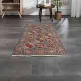 Handwoven Filpa Oriental Ziegler/Kazak rug by Orientmattor, 204 x 148 cm, featuring traditional geometric patterns.